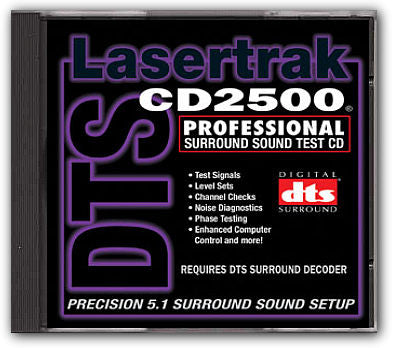 Lasertrak CD2500 Surround System Test CD