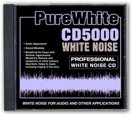 Pure White CD5000 Professional White Noise CD