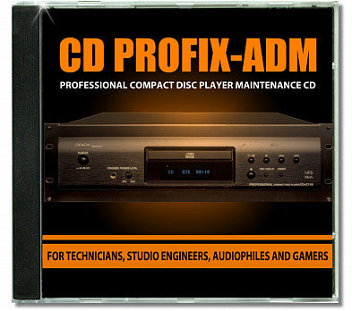 CD Profix ADM - CD Player Mechanical Maintenance Disc