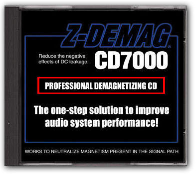 Z-Demag CD7000 Professional Demagnetizing CD